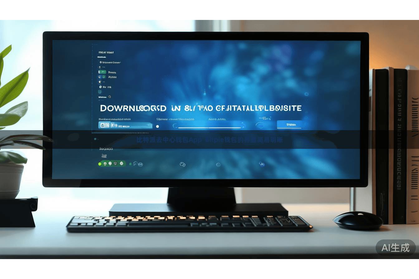 比特派去中心钱包App Bitpie钱包的界面简易明晰