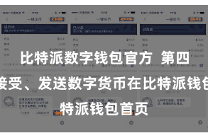 比特派数字钱包官方 第四步:接受、发送数字货币在比特派钱包首页