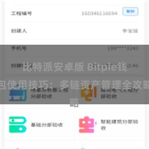 比特派安卓版 Bitpie钱包使用技巧：多链资产管理全攻略