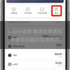 Bitpie资源 解决比特派钱包使用问题的实用技巧