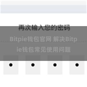 Bitpie钱包官网 解决Bitpie钱包常见使用问题