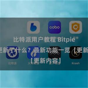 比特派用户教程 Bitpie钱包更新了什么？最新功能一览【更新内容】